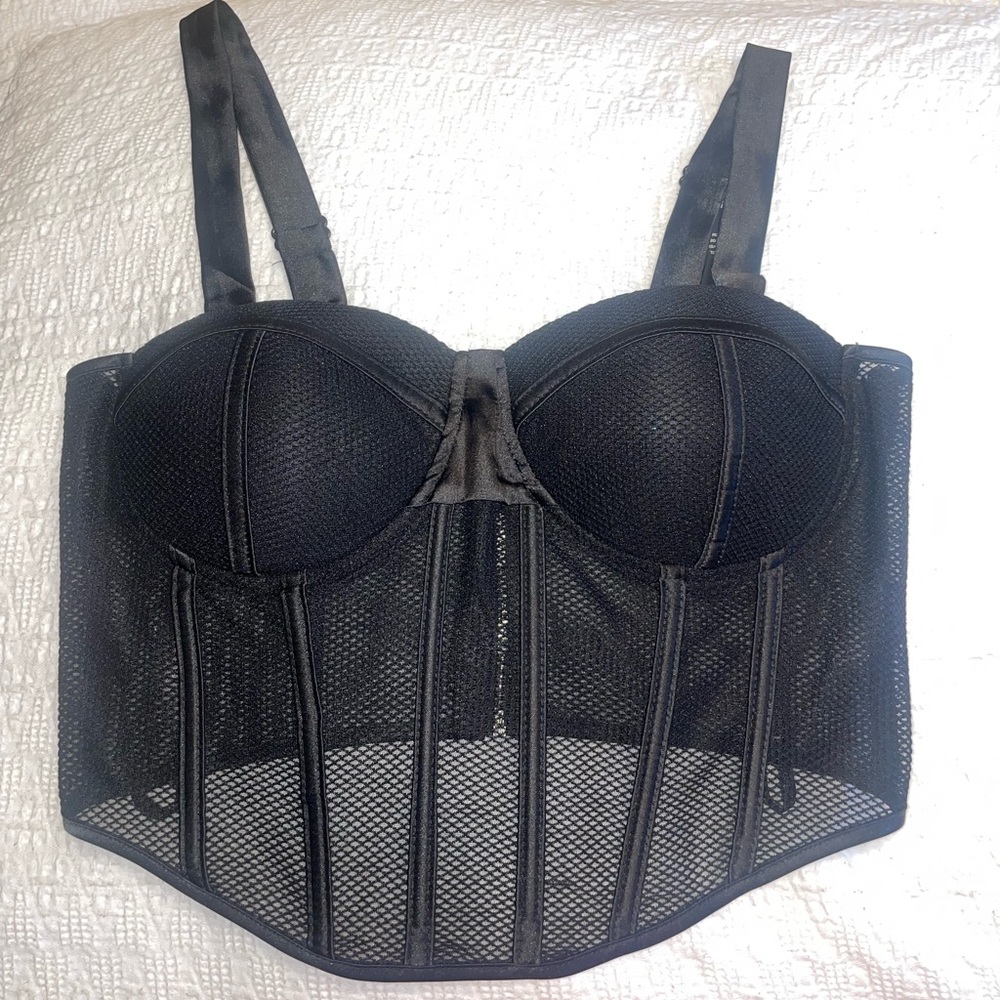 Black Bustier top